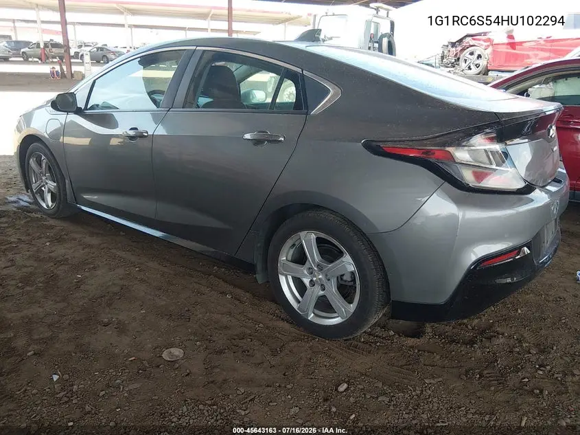2017 Chevrolet Volt Lt VIN: 1G1RC6S54HU102294 Lot: 45643163