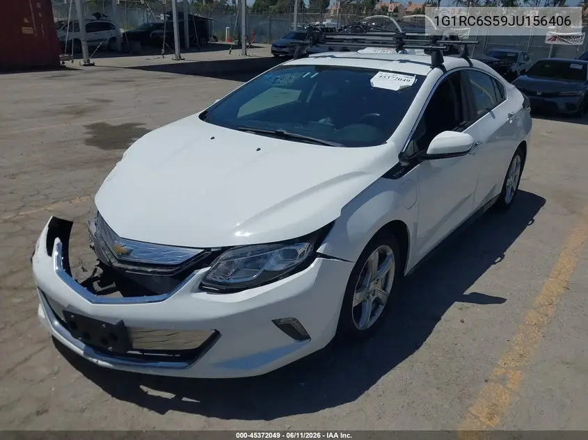 2018 Chevrolet Volt Lt VIN: 1G1RC6S59JU156406 Lot: 45372049
