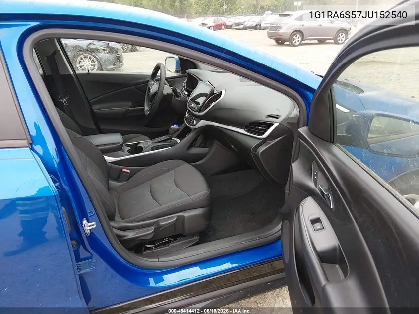 2018 Chevrolet Volt Lt VIN: 1G1RA6S57JU152540 Lot: 45414412