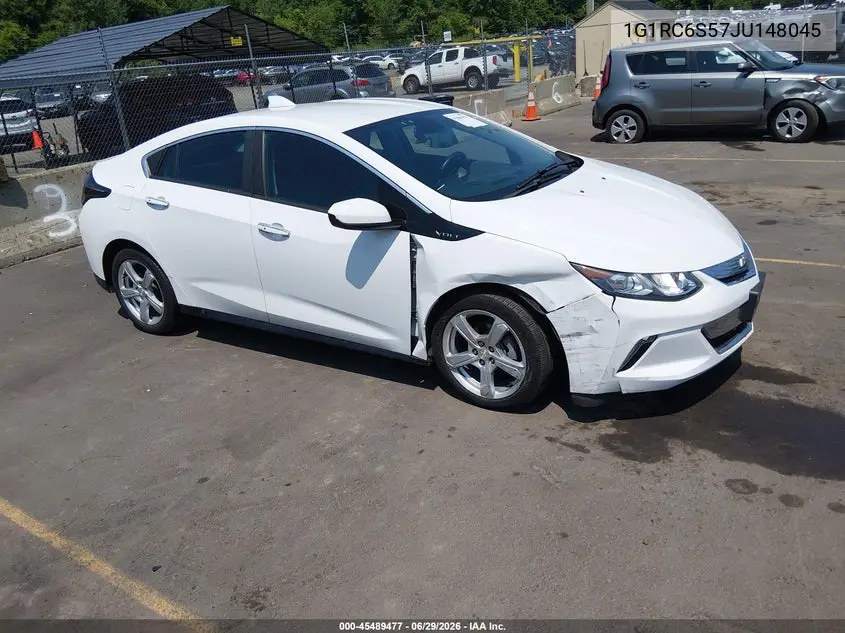 2018 Chevrolet Volt Lt VIN: 1G1RC6S57JU148045 Lot: 45489477