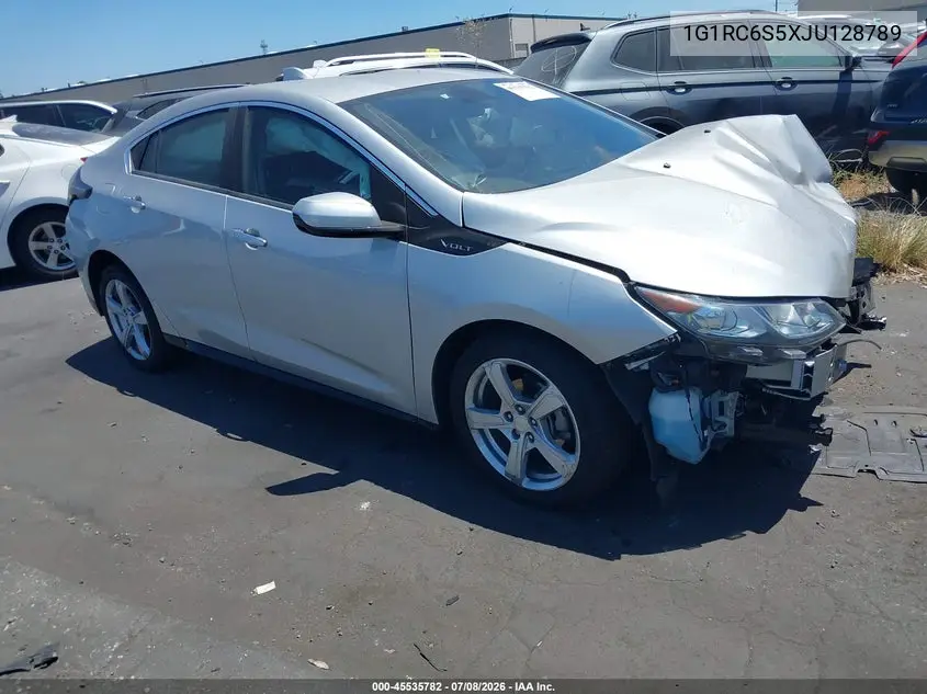 2018 Chevrolet Volt Lt VIN: 1G1RC6S5XJU128789 Lot: 45535782