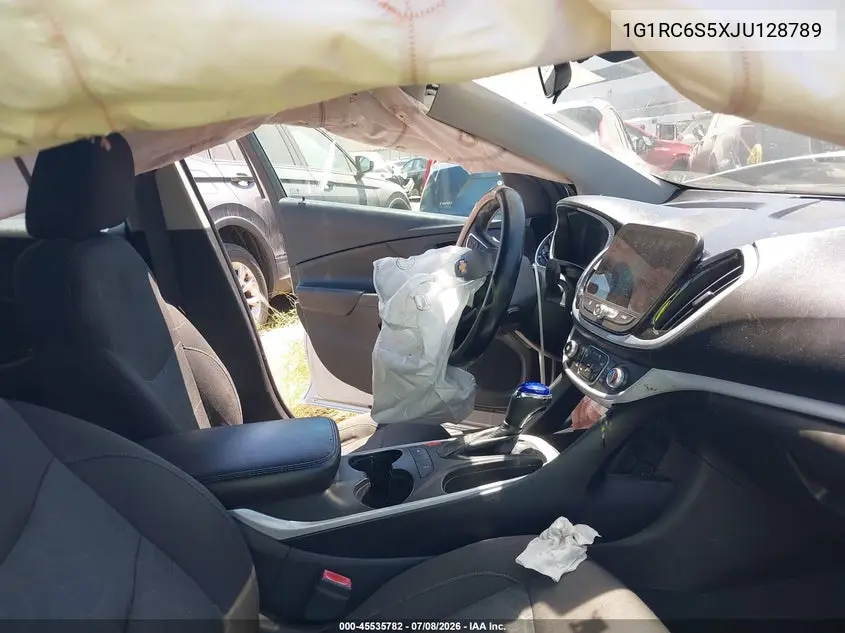 2018 Chevrolet Volt Lt VIN: 1G1RC6S5XJU128789 Lot: 45535782