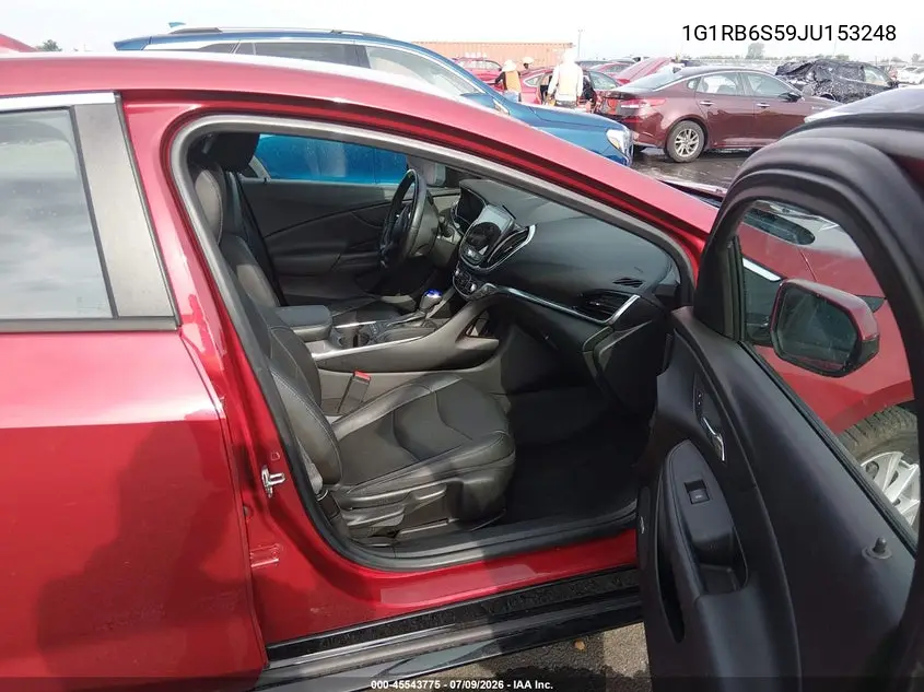 2018 Chevrolet Volt Premier VIN: 1G1RB6S59JU153248 Lot: 45543775
