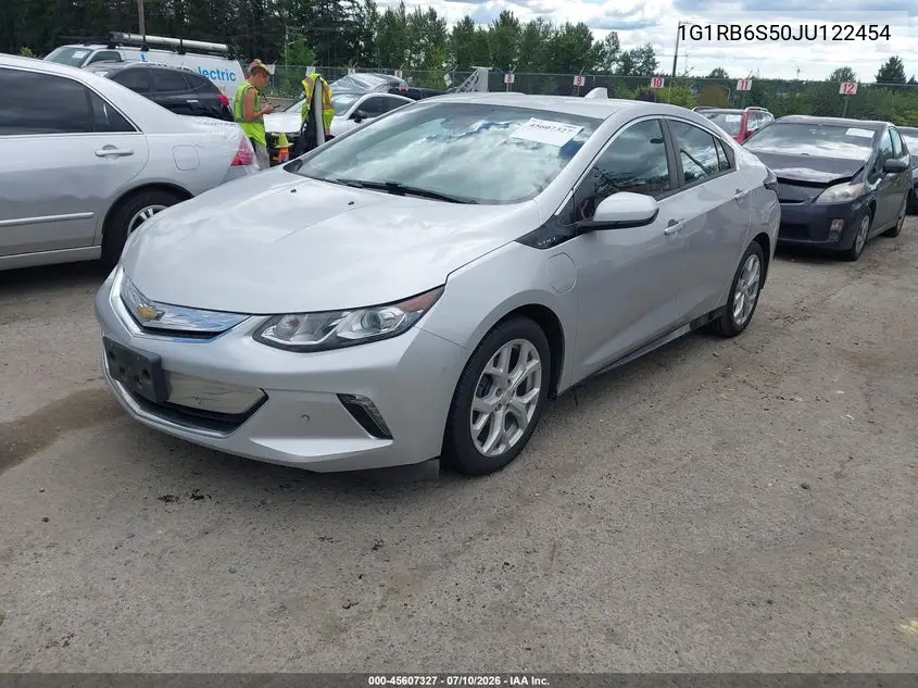 2018 Chevrolet Volt Premier VIN: 1G1RB6S50JU122454 Lot: 45607327
