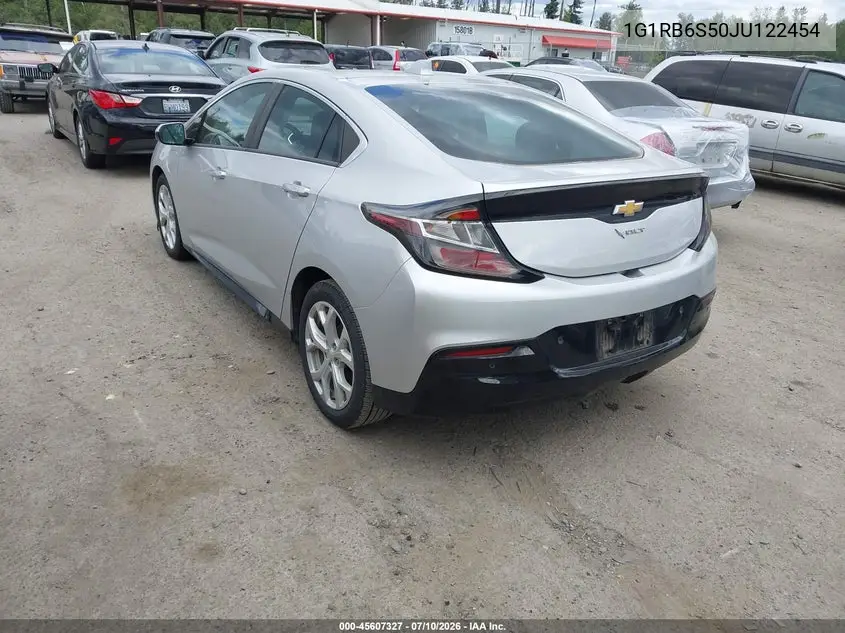 2018 Chevrolet Volt Premier VIN: 1G1RB6S50JU122454 Lot: 45607327