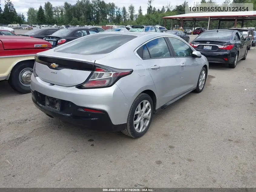 2018 Chevrolet Volt Premier VIN: 1G1RB6S50JU122454 Lot: 45607327