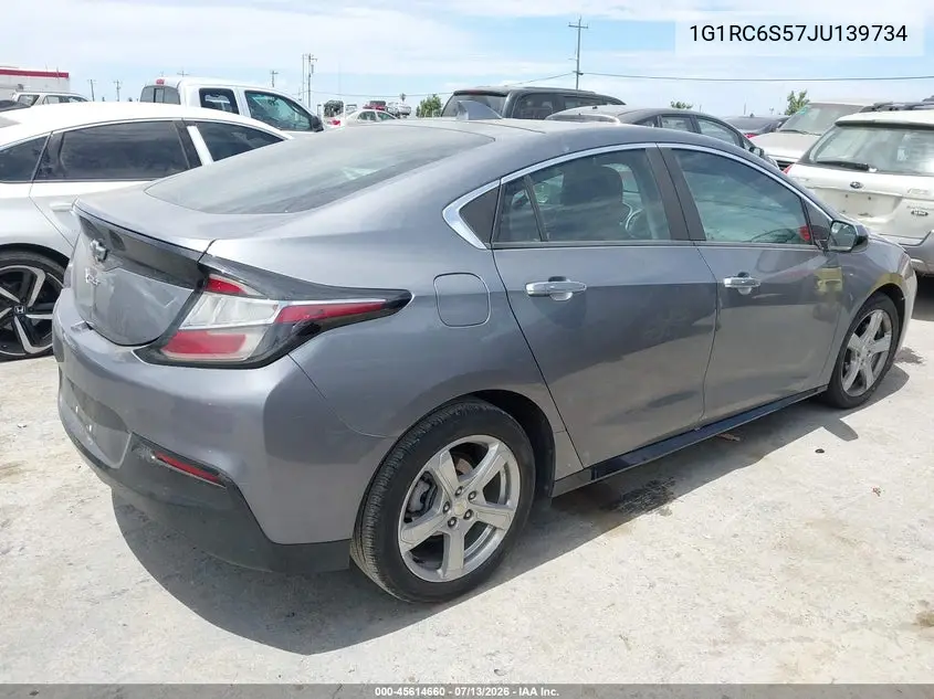 2018 Chevrolet Volt Lt VIN: 1G1RC6S57JU139734 Lot: 45614660