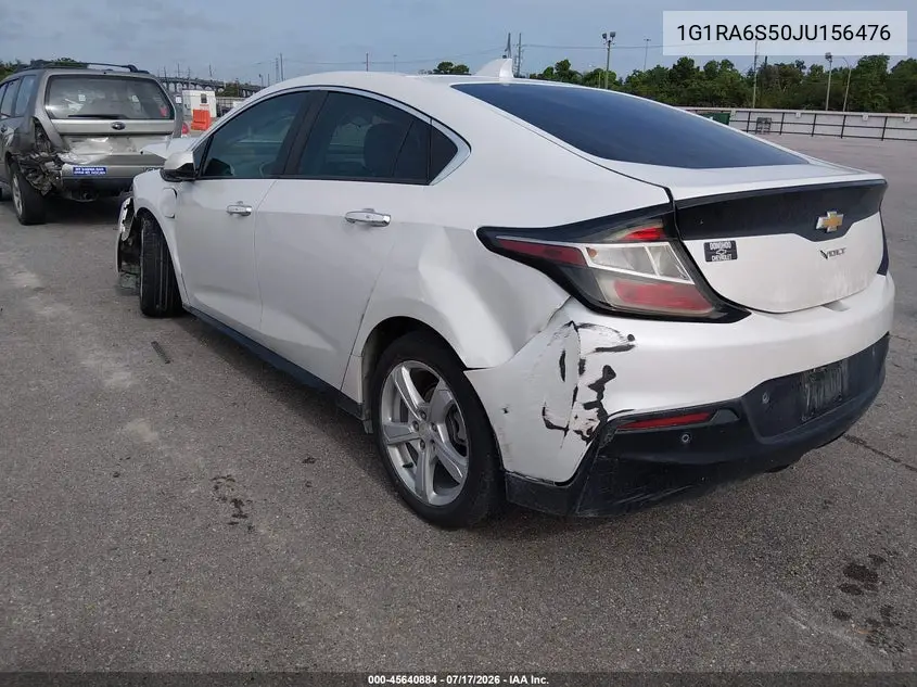2018 Chevrolet Volt Lt VIN: 1G1RA6S50JU156476 Lot: 45640884