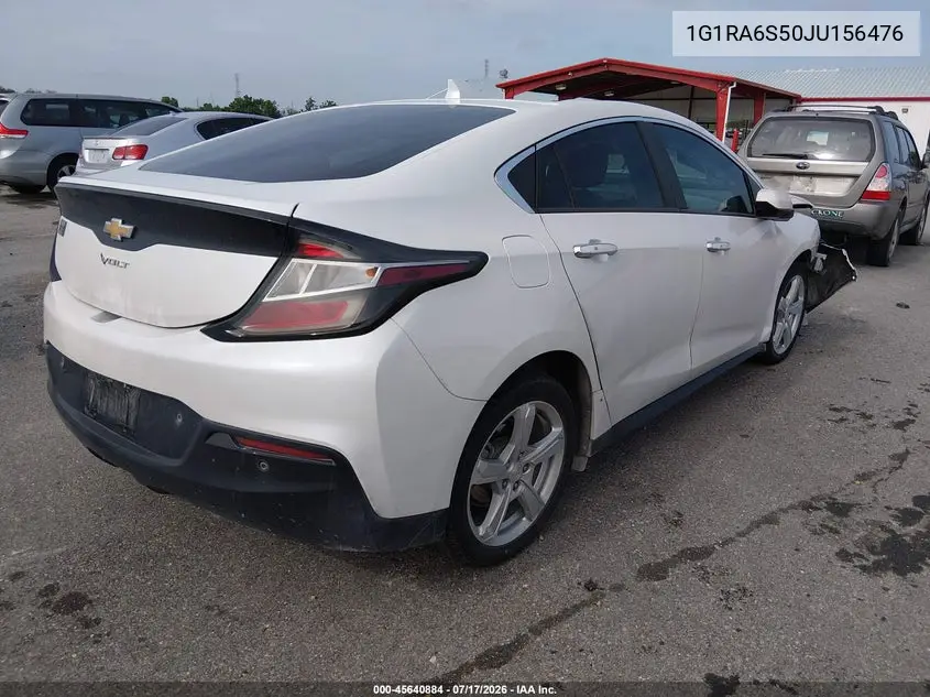 2018 Chevrolet Volt Lt VIN: 1G1RA6S50JU156476 Lot: 45640884