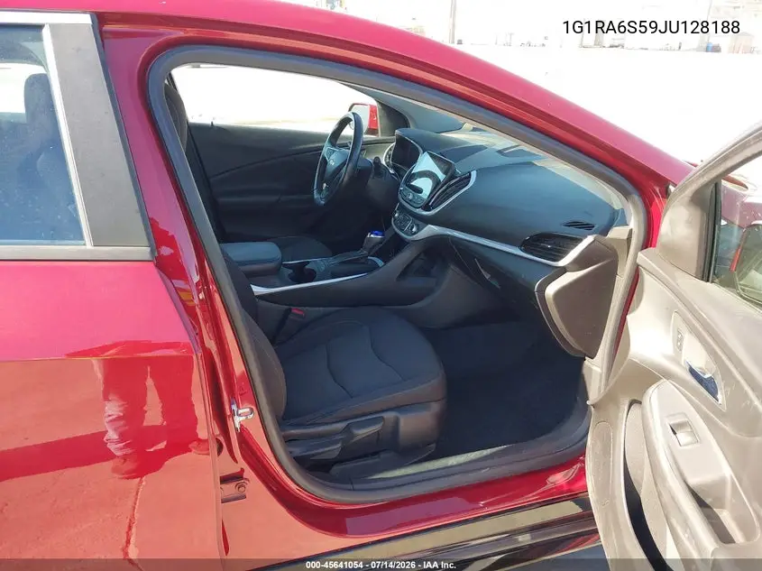 2018 Chevrolet Volt Lt VIN: 1G1RA6S59JU128188 Lot: 45641054