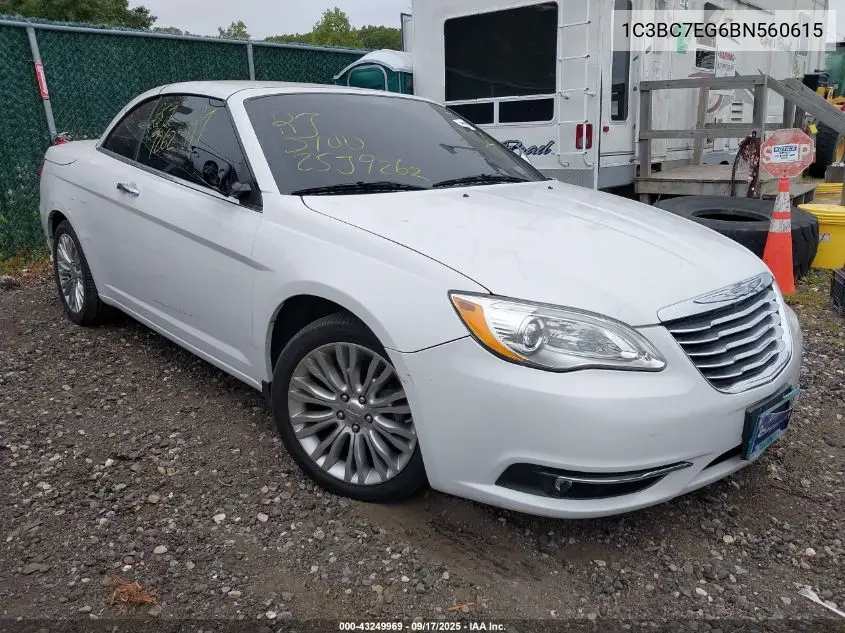 1C3BC7EG6BN560615 2011 Chrysler 200 Limited