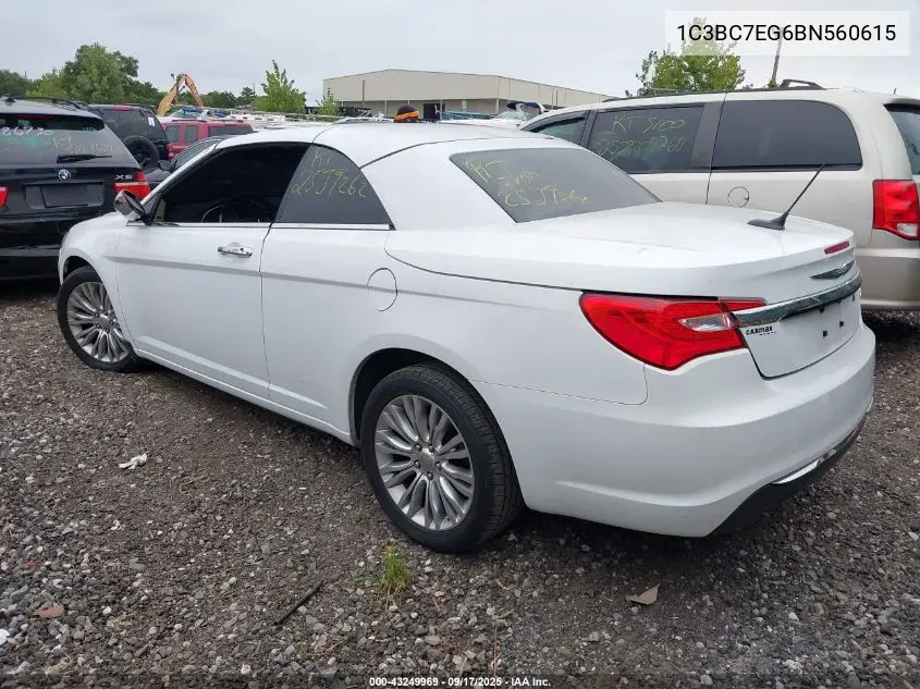 1C3BC7EG6BN560615 2011 Chrysler 200 Limited