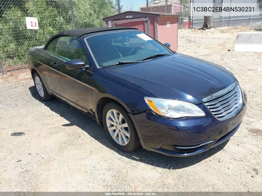 2011 Chrysler 200 Touring VIN: 1C3BC2EB4BN530231 Lot: 45343098