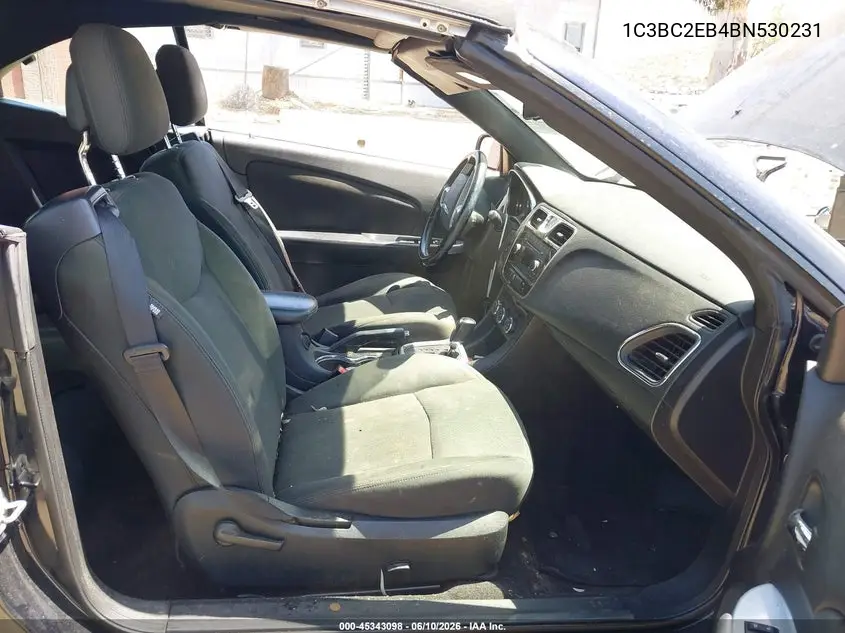 2011 Chrysler 200 Touring VIN: 1C3BC2EB4BN530231 Lot: 45343098