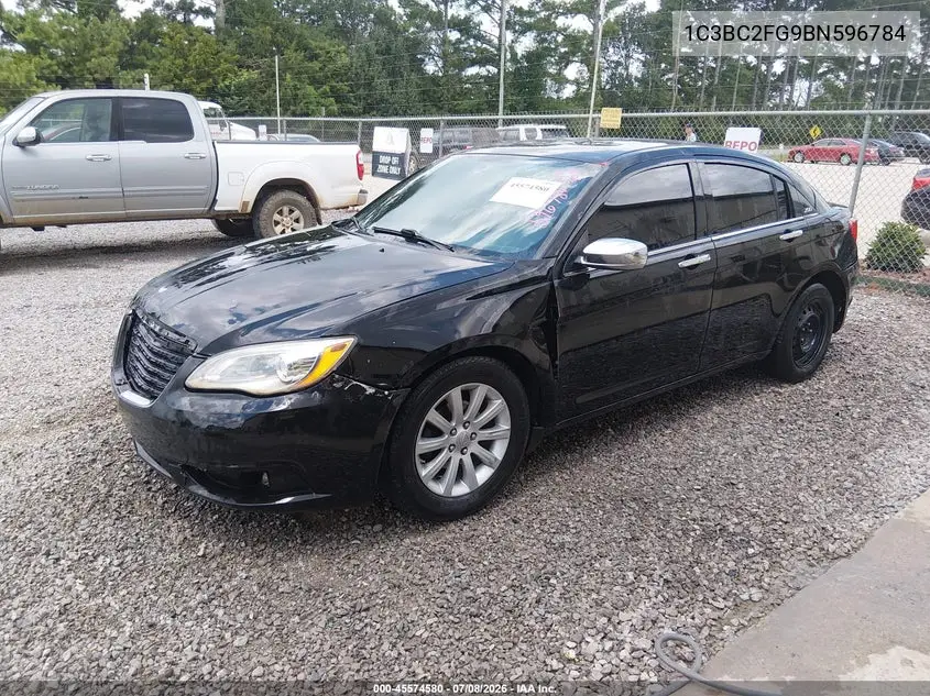 2011 Chrysler 200 Limited VIN: 1C3BC2FG9BN596784 Lot: 45574580