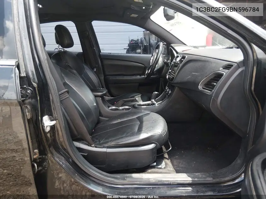 2011 Chrysler 200 Limited VIN: 1C3BC2FG9BN596784 Lot: 45574580