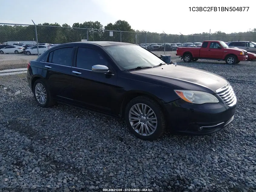 2011 Chrysler 200 Limited VIN: 1C3BC2FB1BN504877 Lot: 45621339