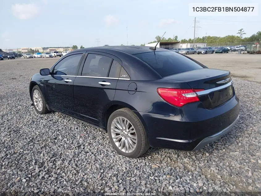 2011 Chrysler 200 Limited VIN: 1C3BC2FB1BN504877 Lot: 45621339