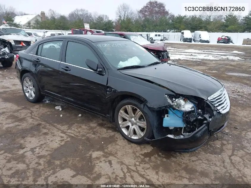 1C3CCBBB5CN172860 2012 Chrysler 200 Touring