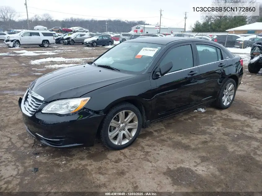 1C3CCBBB5CN172860 2012 Chrysler 200 Touring