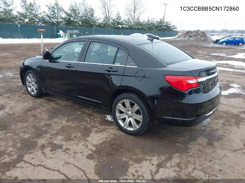 1C3CCBBB5CN172860 2012 Chrysler 200 Touring