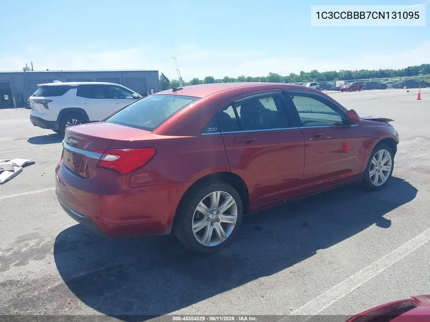 2012 Chrysler 200 Touring VIN: 1C3CCBBB7CN131095 Lot: 45354529