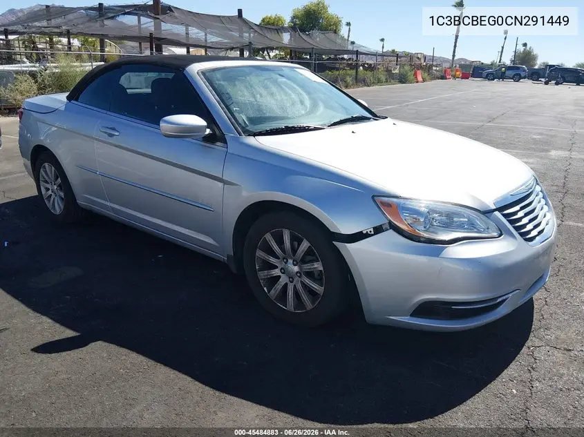 2012 Chrysler 200 Touring VIN: 1C3BCBEG0CN291449 Lot: 45484883