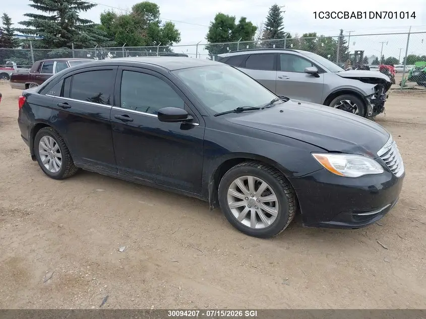 2013 Chrysler 200 Lx VIN: 1C3CCBAB1DN701014 Lot: 30094207