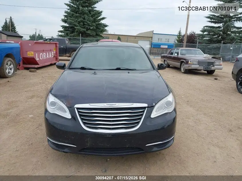 2013 Chrysler 200 Lx VIN: 1C3CCBAB1DN701014 Lot: 30094207