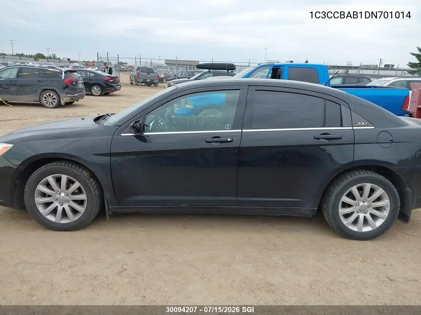2013 Chrysler 200 Lx VIN: 1C3CCBAB1DN701014 Lot: 30094207