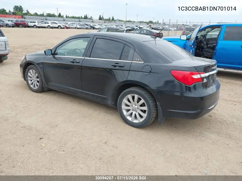 2013 Chrysler 200 Lx VIN: 1C3CCBAB1DN701014 Lot: 30094207