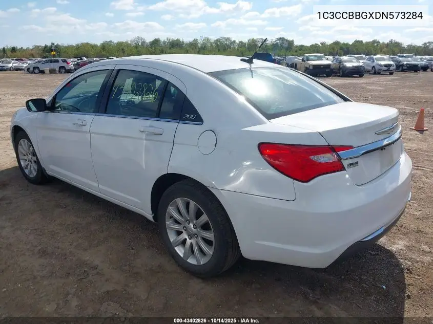 1C3CCBBGXDN573284 2013 Chrysler 200 Touring