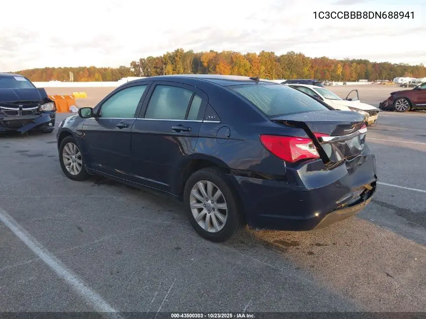 1C3CCBBB8DN688941 2013 Chrysler 200 Touring