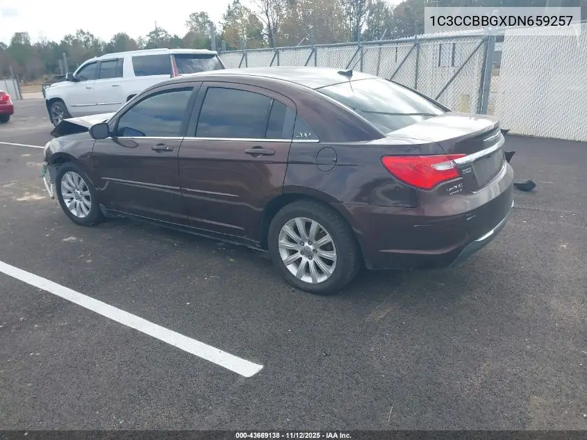 1C3CCBBGXDN659257 2013 Chrysler 200 Touring