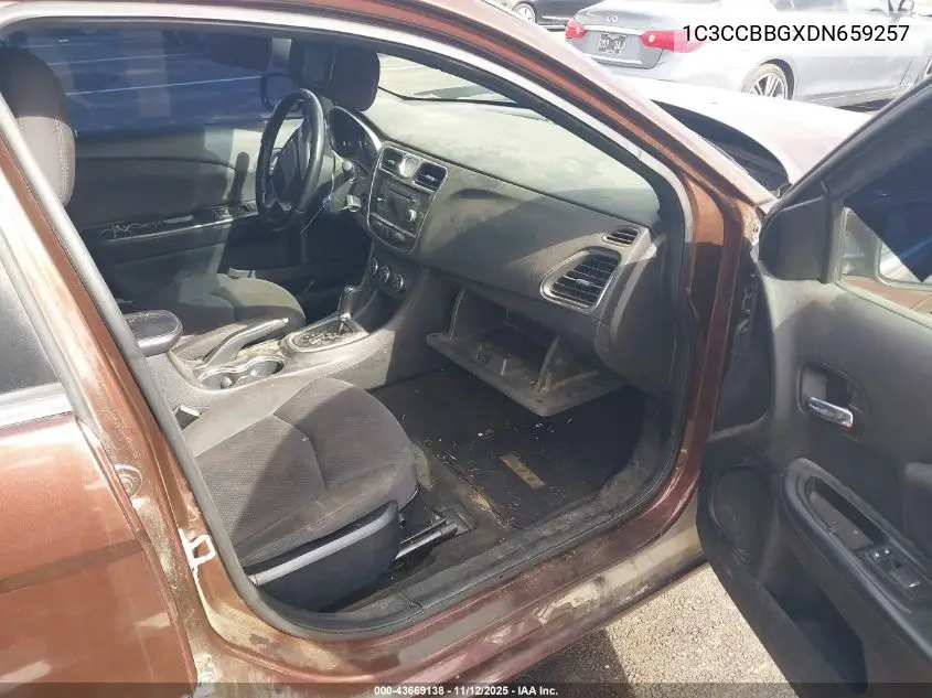 1C3CCBBGXDN659257 2013 Chrysler 200 Touring