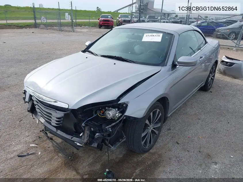 2013 Chrysler 200 S VIN: 1C3BCBGG1DN652864 Lot: 45208318