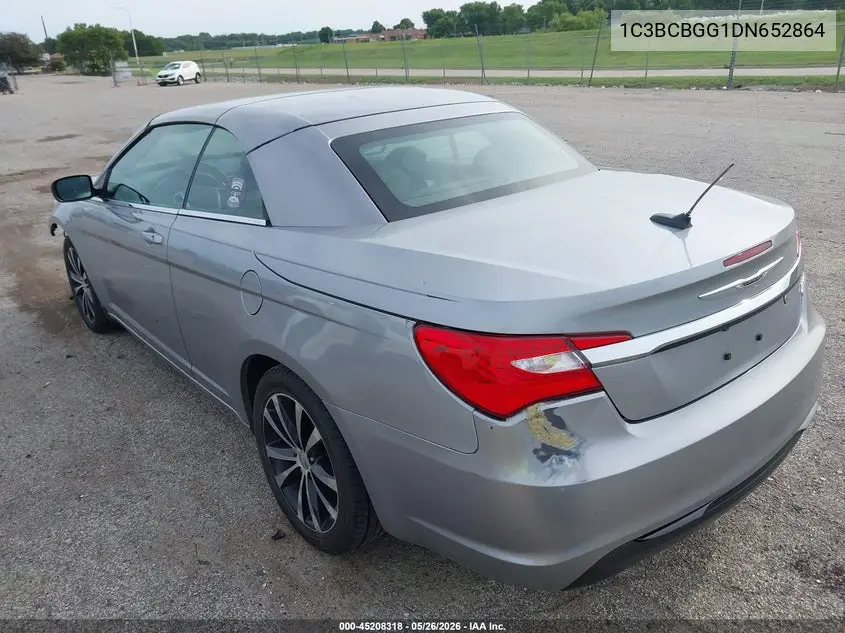 2013 Chrysler 200 S VIN: 1C3BCBGG1DN652864 Lot: 45208318