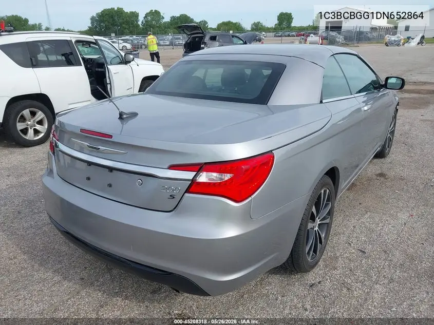 2013 Chrysler 200 S VIN: 1C3BCBGG1DN652864 Lot: 45208318
