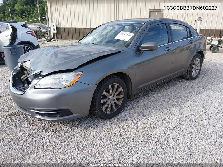 1C3CCBBB7DN602227 2013 Chrysler 200 Touring