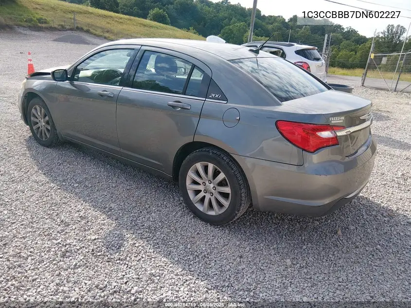 1C3CCBBB7DN602227 2013 Chrysler 200 Touring