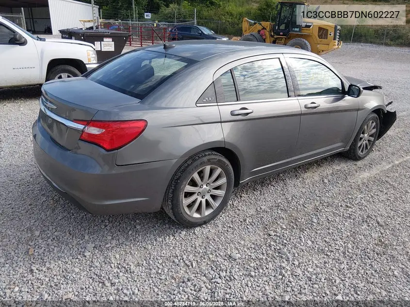 1C3CCBBB7DN602227 2013 Chrysler 200 Touring