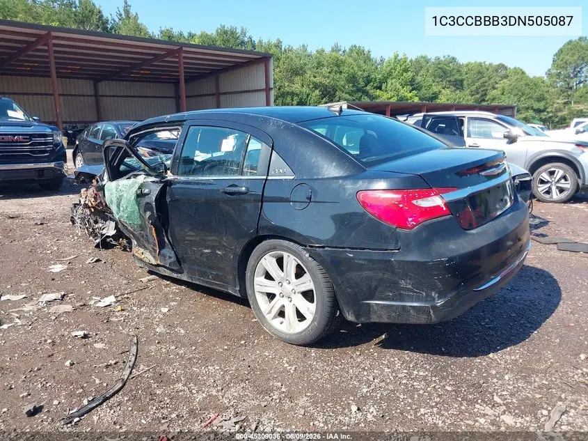 2013 Chrysler 200 Touring VIN: 1C3CCBBB3DN505087 Lot: 45309036