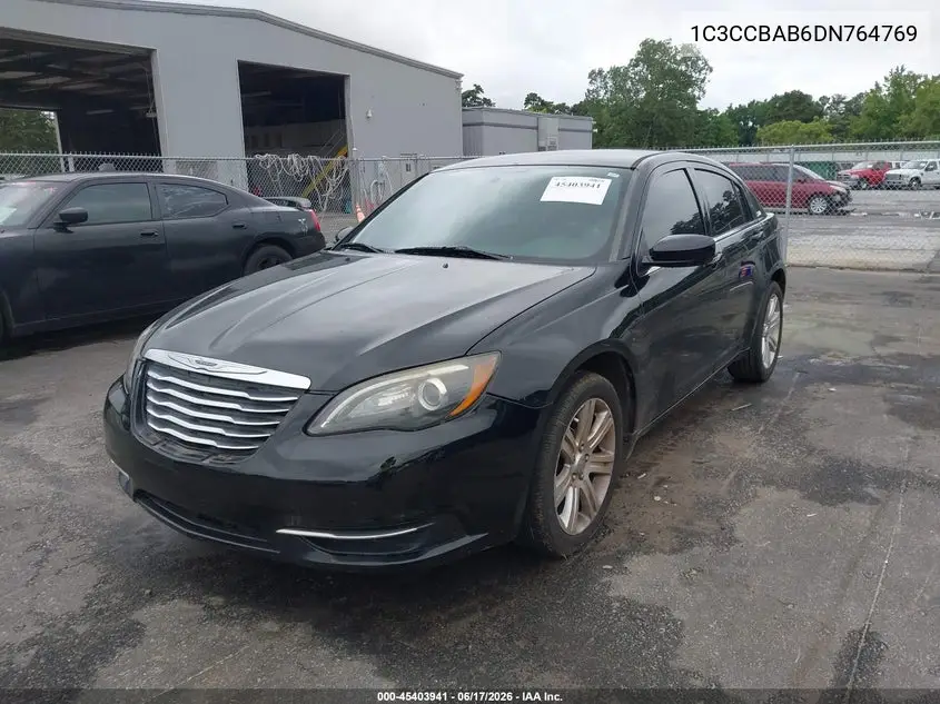 2013 Chrysler 200 Lx VIN: 1C3CCBAB6DN764769 Lot: 45403941