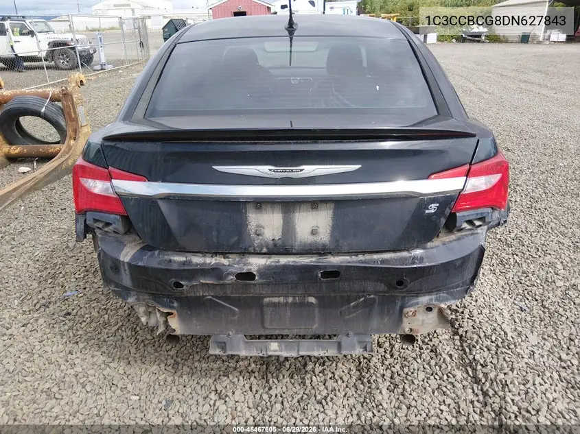 2013 Chrysler 200 Limited VIN: 1C3CCBCG8DN627843 Lot: 45467605