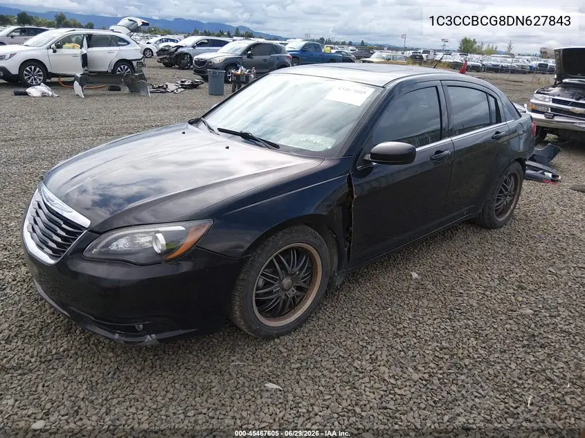 2013 Chrysler 200 Limited VIN: 1C3CCBCG8DN627843 Lot: 45467605