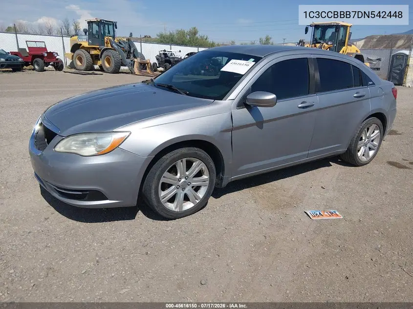 2013 Chrysler 200 Touring VIN: 1C3CCBBB7DN542448 Lot: 45616150