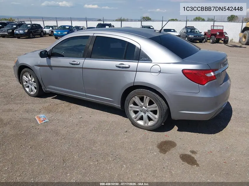 2013 Chrysler 200 Touring VIN: 1C3CCBBB7DN542448 Lot: 45616150