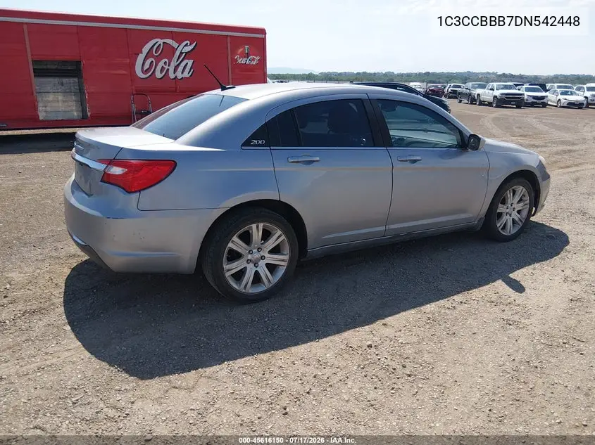 2013 Chrysler 200 Touring VIN: 1C3CCBBB7DN542448 Lot: 45616150