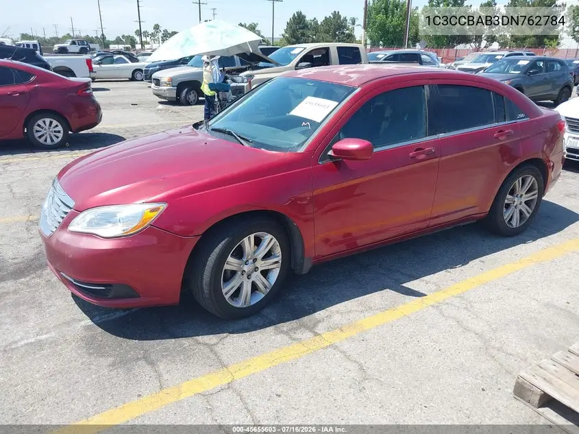 2013 Chrysler 200 Lx VIN: 1C3CCBAB3DN762784 Lot: 45655603