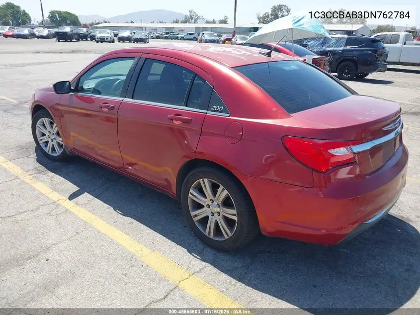 2013 Chrysler 200 Lx VIN: 1C3CCBAB3DN762784 Lot: 45655603